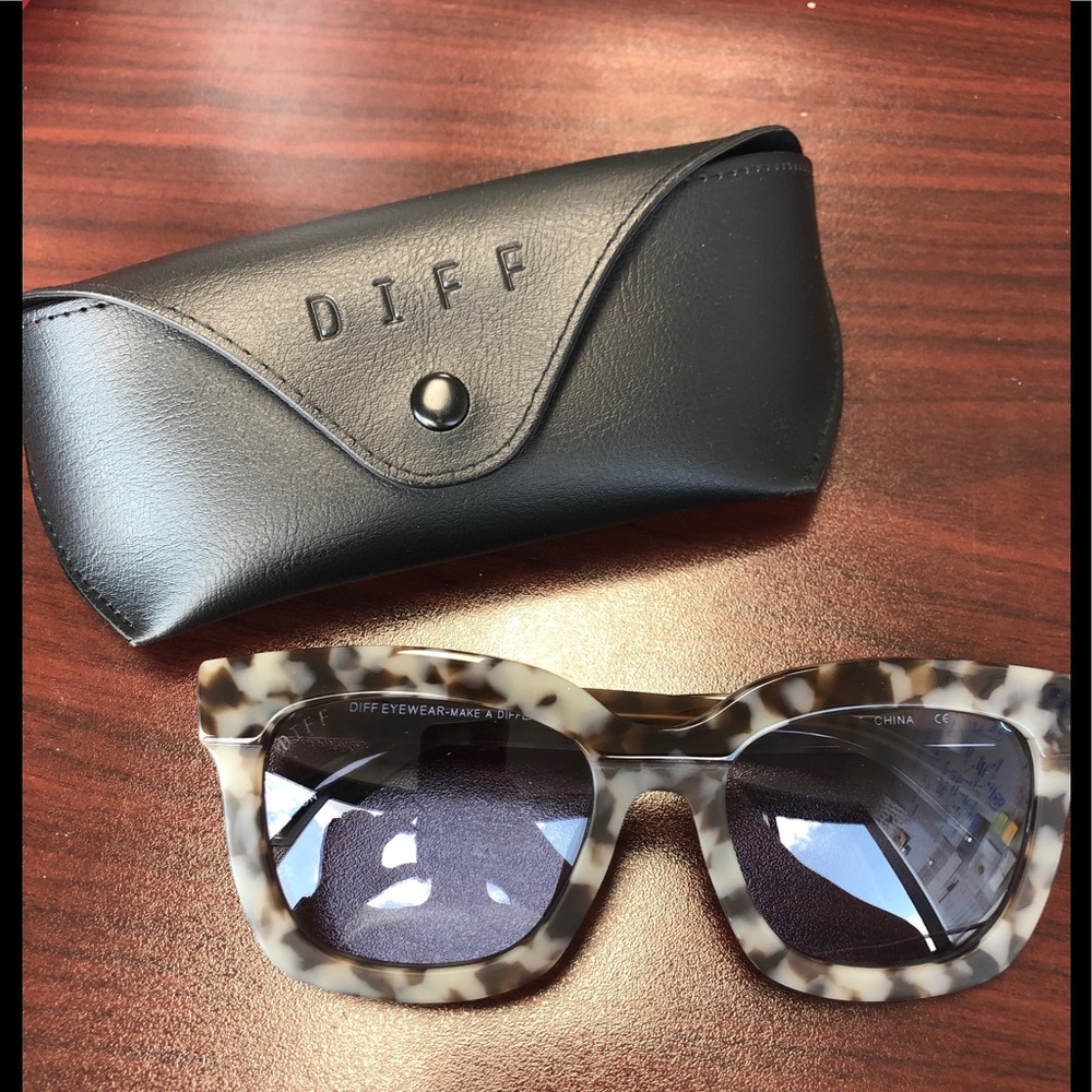 DIFF Eyeware - Tortise Sunglasses ‼️BRAND NEW‼️